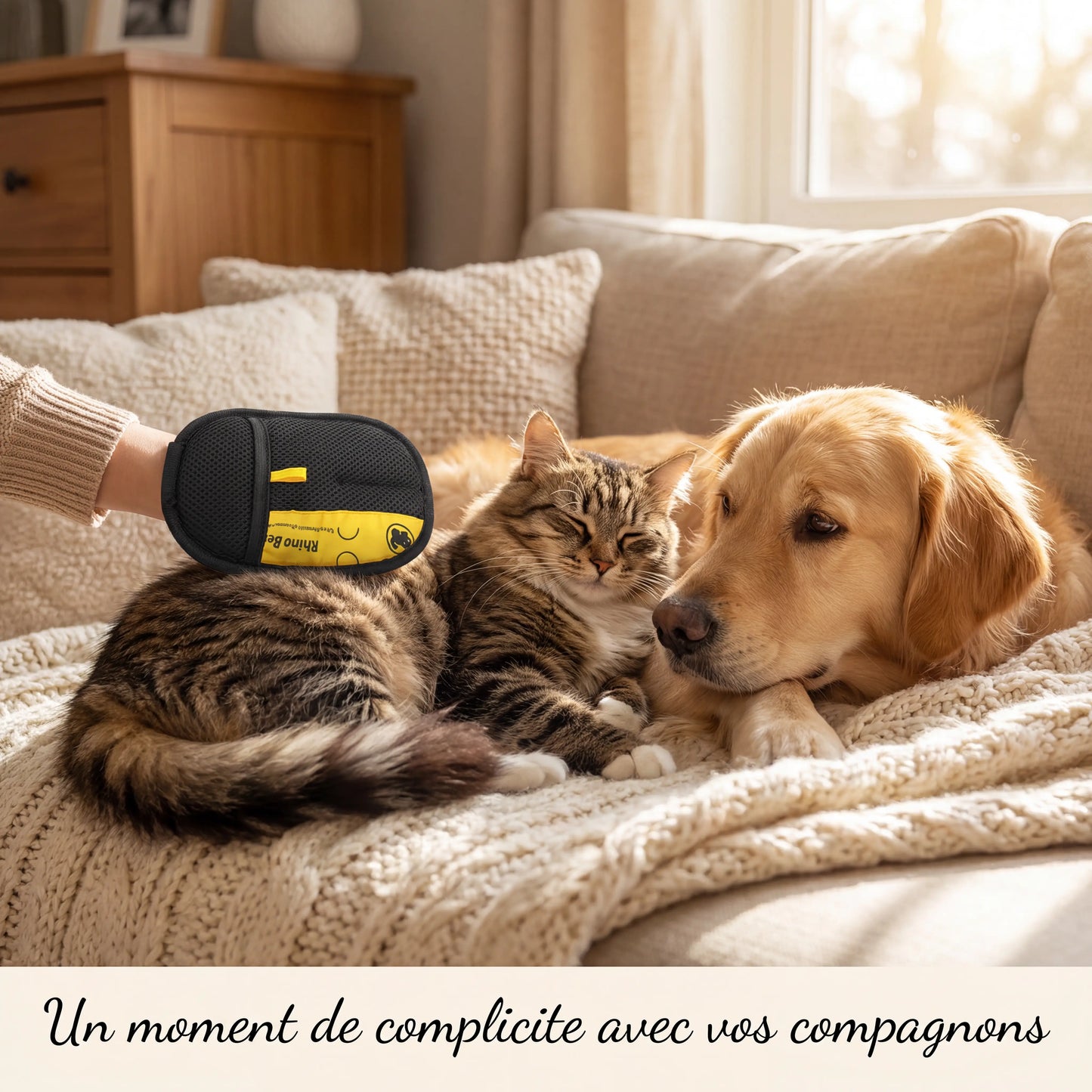 Le Gant Magique Anti-Poils : Fini les poils, pour la vie ! 🐾